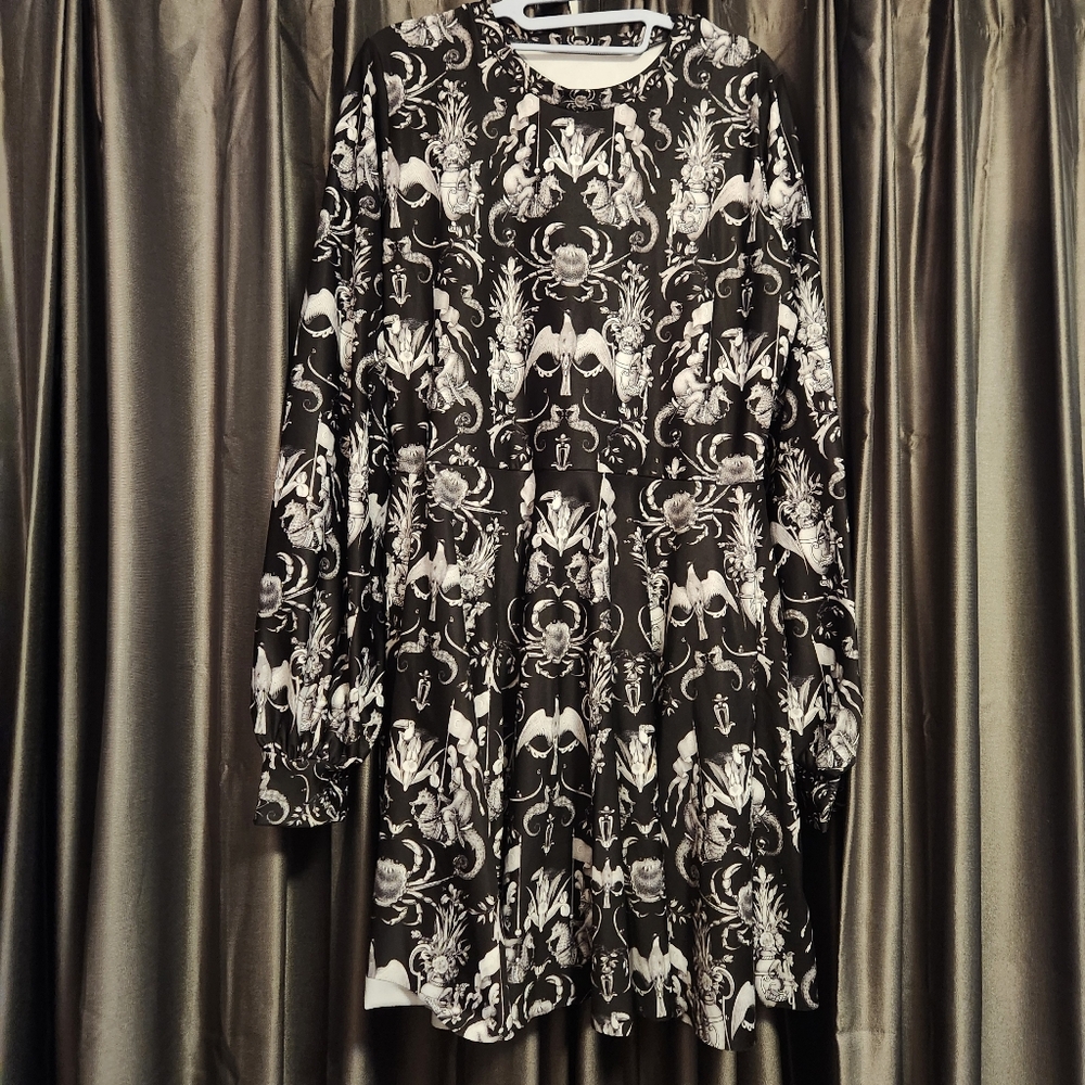 Blackmilk Sea Monkeys Bishop Skater Dress